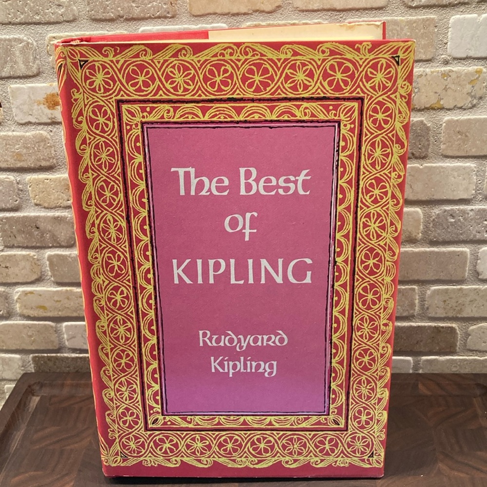 Vintage 1968 Hardcover The Best of Kipling by Rudyard Kipling